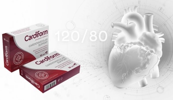 CardiForm vaistai kraujagyslių valymui