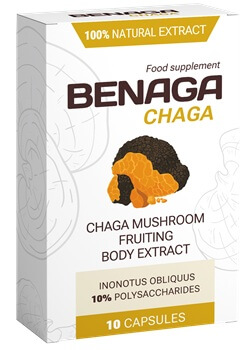 Benaga Chaga Kapsulės Lietuva
