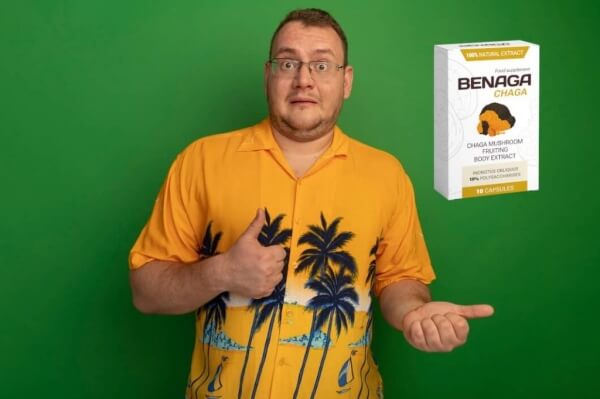 Benaga Chaga Kapsulės Lietuva - kaina kur pirkti atsiliepimai naudojimas