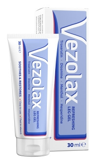 Vezolax gelis Lietuva